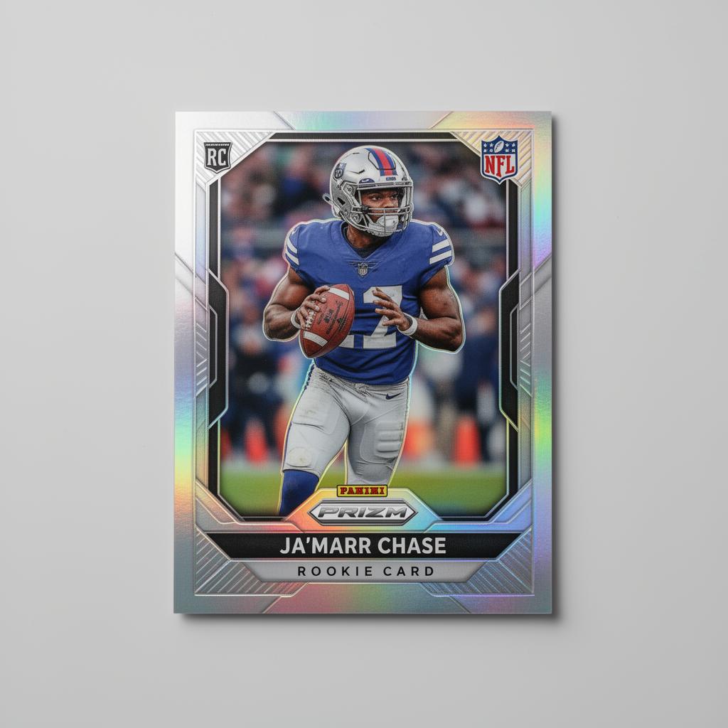 2021 Panini Prizm Ja'Marr Chase Silver Prizm RC